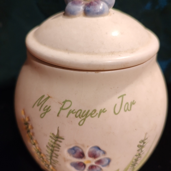 Unique prayer jar with lid  Christian Book Distributors Philippians 4:6 - Picture 3 of 11